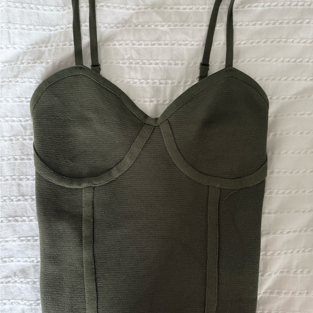 NWOT Active USA Bodycon Corset Top